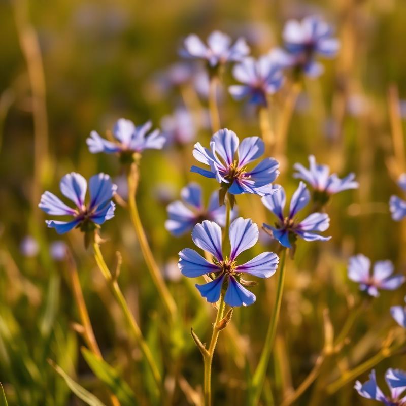 Flax crop at Highfield Farms